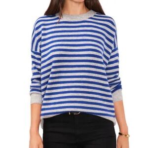 Vince Camuto Stripe Crewneck Sweater. Great condition! Size S